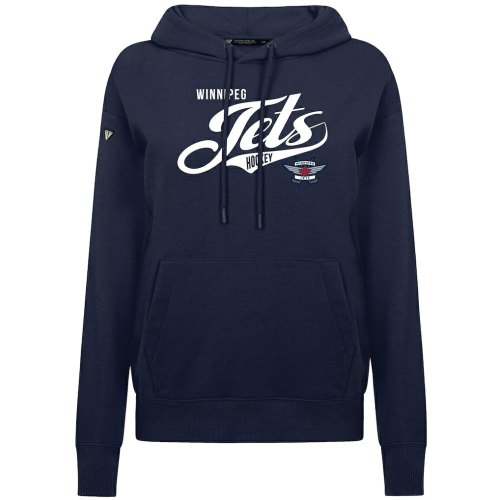 Winnipeg Jets - Levelwear Women's Adorn Glide Pullover Hoodie Navy