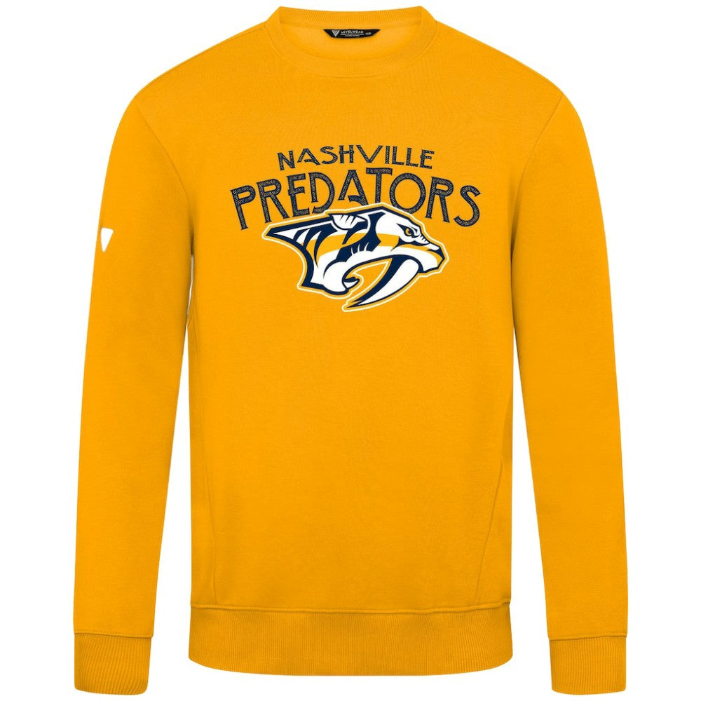 Nashville Predators - Levelwear Zane Mission Sweatshirt Gold