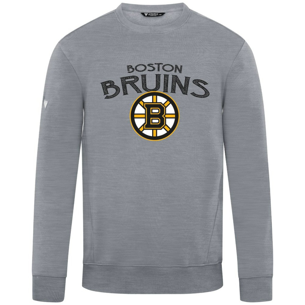 Boston Bruins Levelwear Zane Mission Sweatshirt Gray
