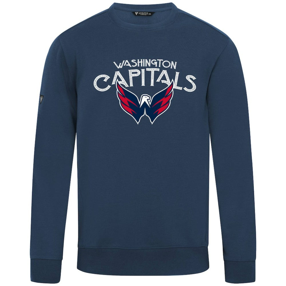 Washington Capitals Levelwear Zane Mission Sweatshirt Navy