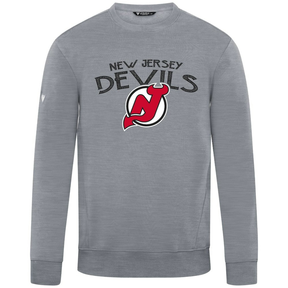 New Jersey Devils - Levelwear Zane Mission Sweatshirt Gray