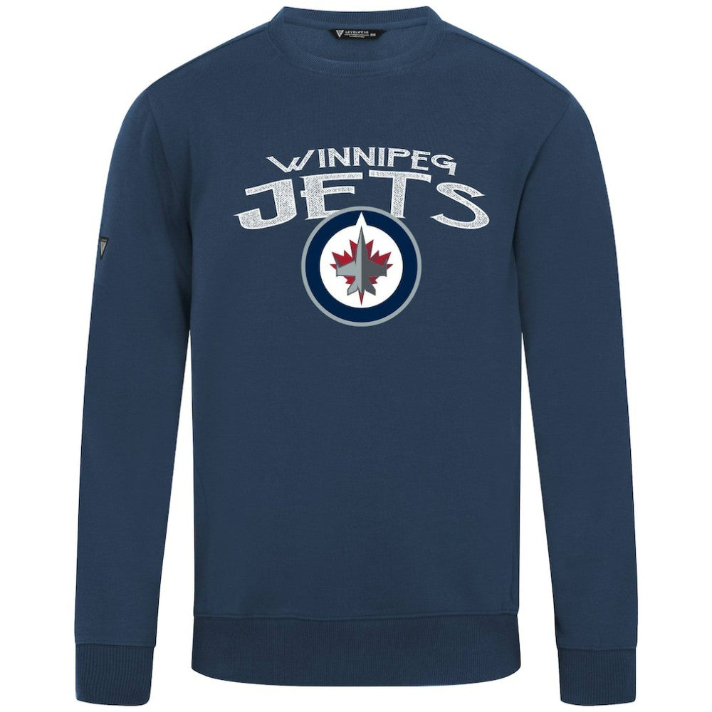 Winnipeg Jets - Levelwear Zane Mission Sweatshirt Navy