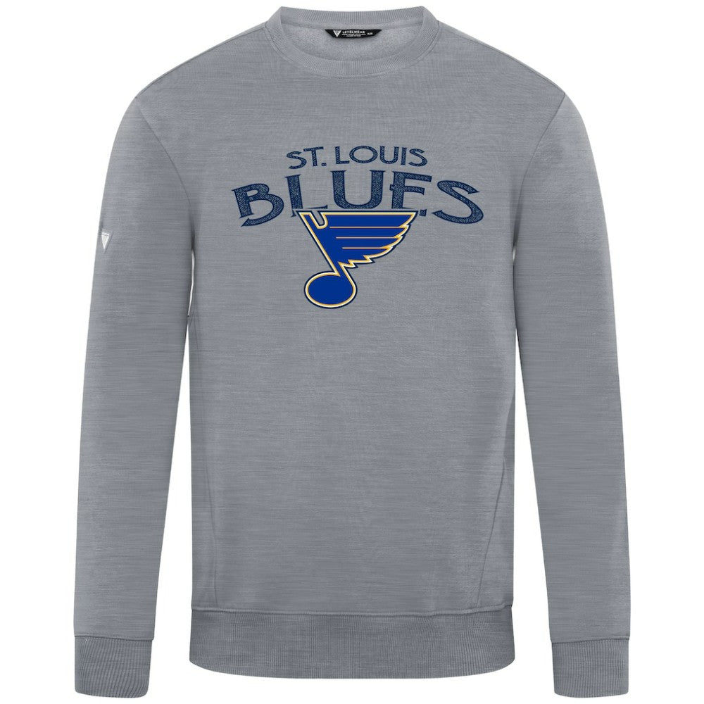 St. Louis Blues - Levelwear Zane Mission Sweatshirt Gray