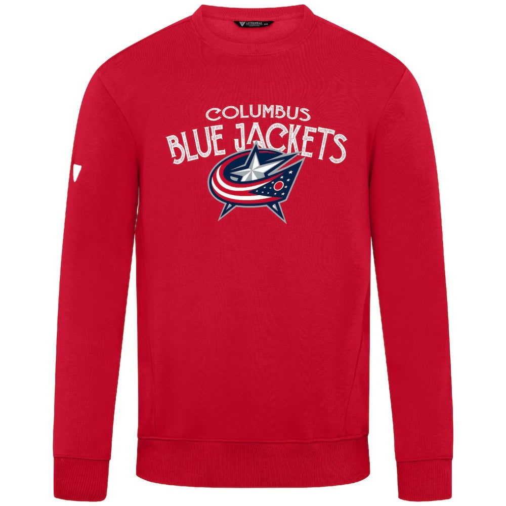Columbus Blue Jackets - Levelwear Zane Mission Sweatshirt Red