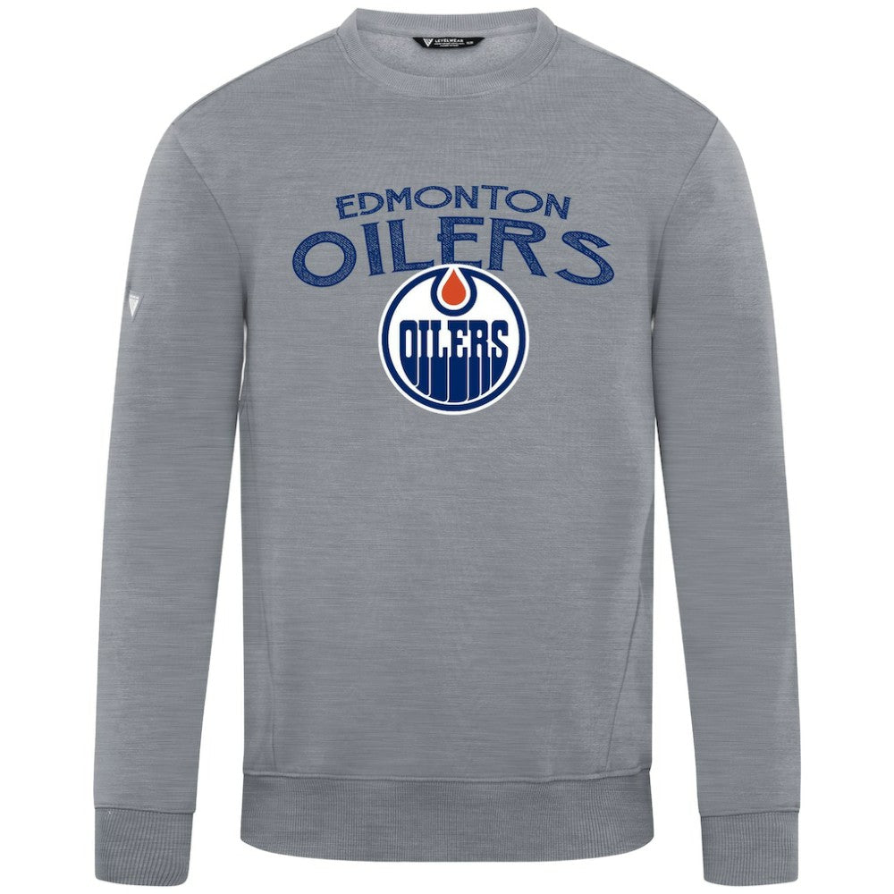 Edmonton Oilers - Levelwear Zane Mission Sweatshirt Gray
