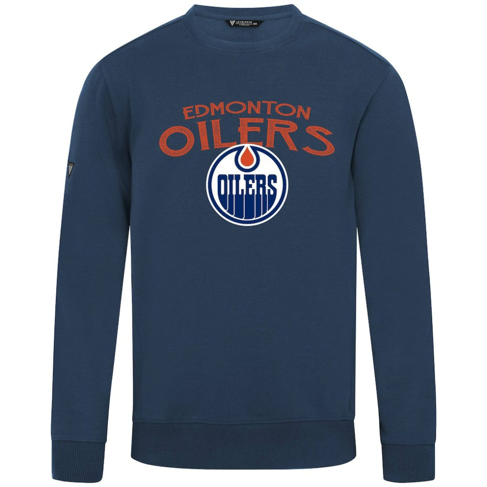 Edmonton Oilers - Levelwear Zane Mission Sweatshirt Navy