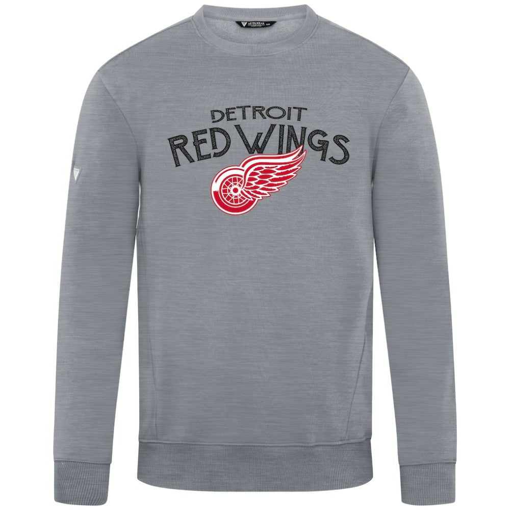 Detroit Red Wings - Levelwear Zane Mission Sweatshirt Gray