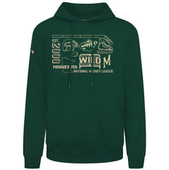 Minnesota Wild - Levelwear Podium Campaign Pullover Hoodie Green