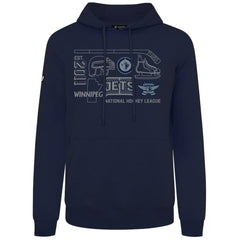 Winnipeg Jets - Levelwear Podium Campaign Pullover Hoodie Navy