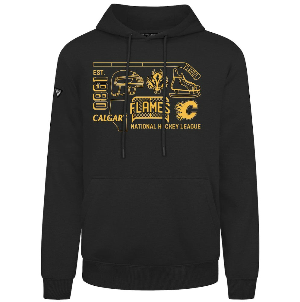 Calgary Flames - Levelwear Podium Campaign Pullover Hoodie Black