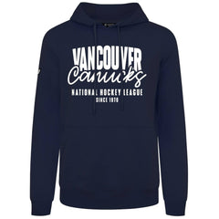 Vancouver Canucks - Levelwear Podium Response Pullover Hoodie Navy