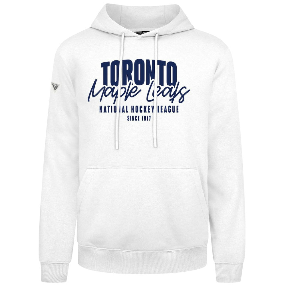 Toronto Maple Leafs - Levelwear Podium Response Pullover Hoodie White