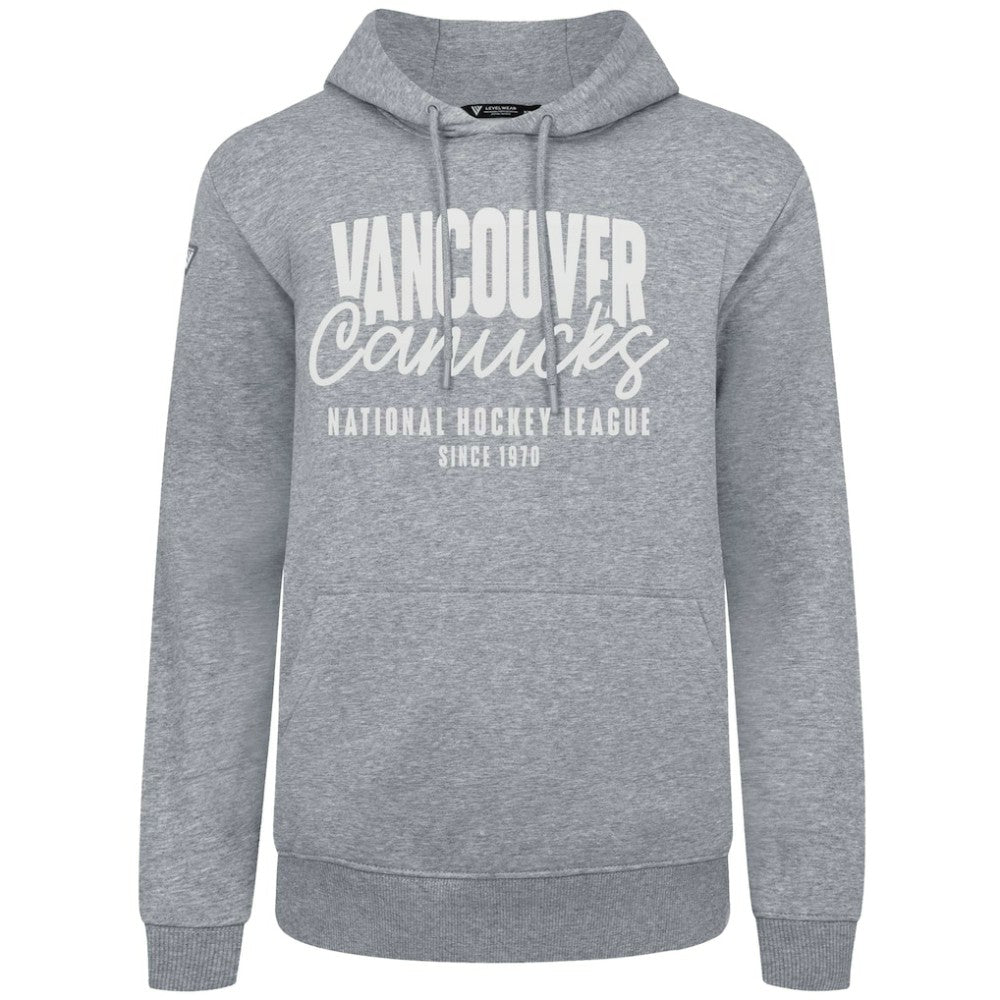 Vancouver Canucks - Levelwear Podium Response Pullover Hoodie Gray