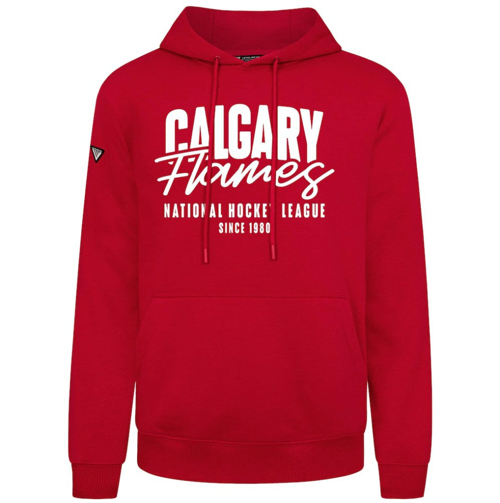Calgary Flames - Levelwear Podium Response Pullover Hoodie Red
