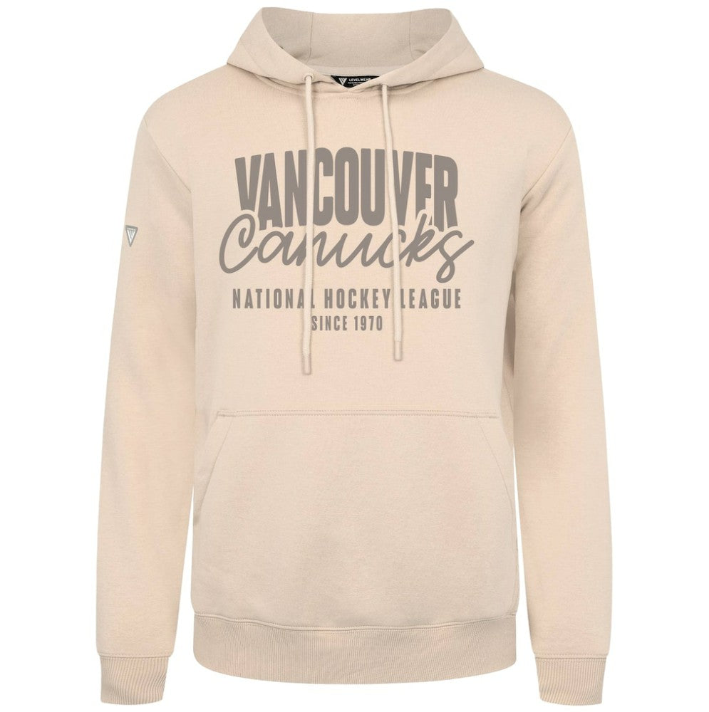Vancouver Canucks - Levelwear Podium Response Pullover Hoodie Khaki