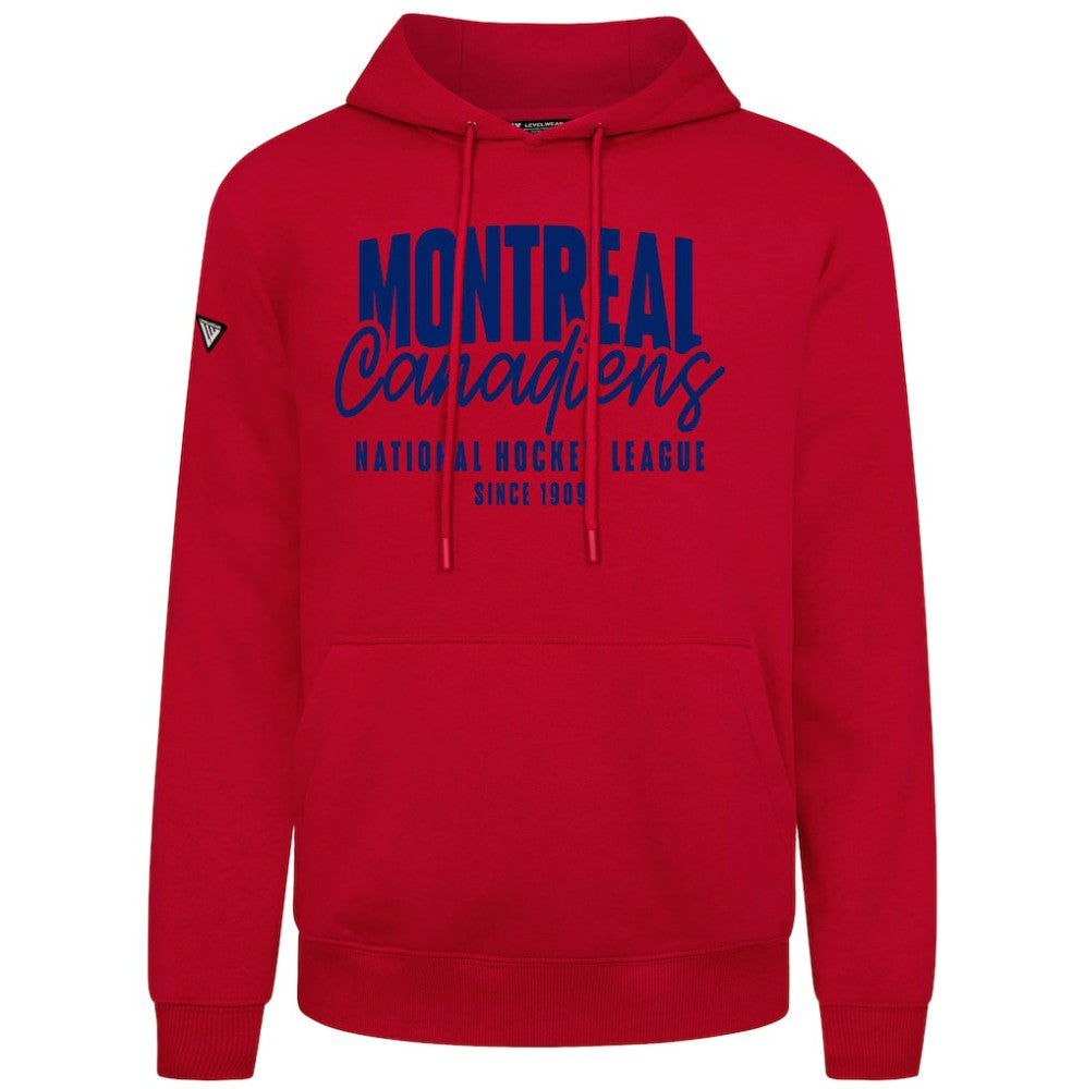 Montreal Canadiens - Levelwear Podium Response Pullover Hoodie Red
