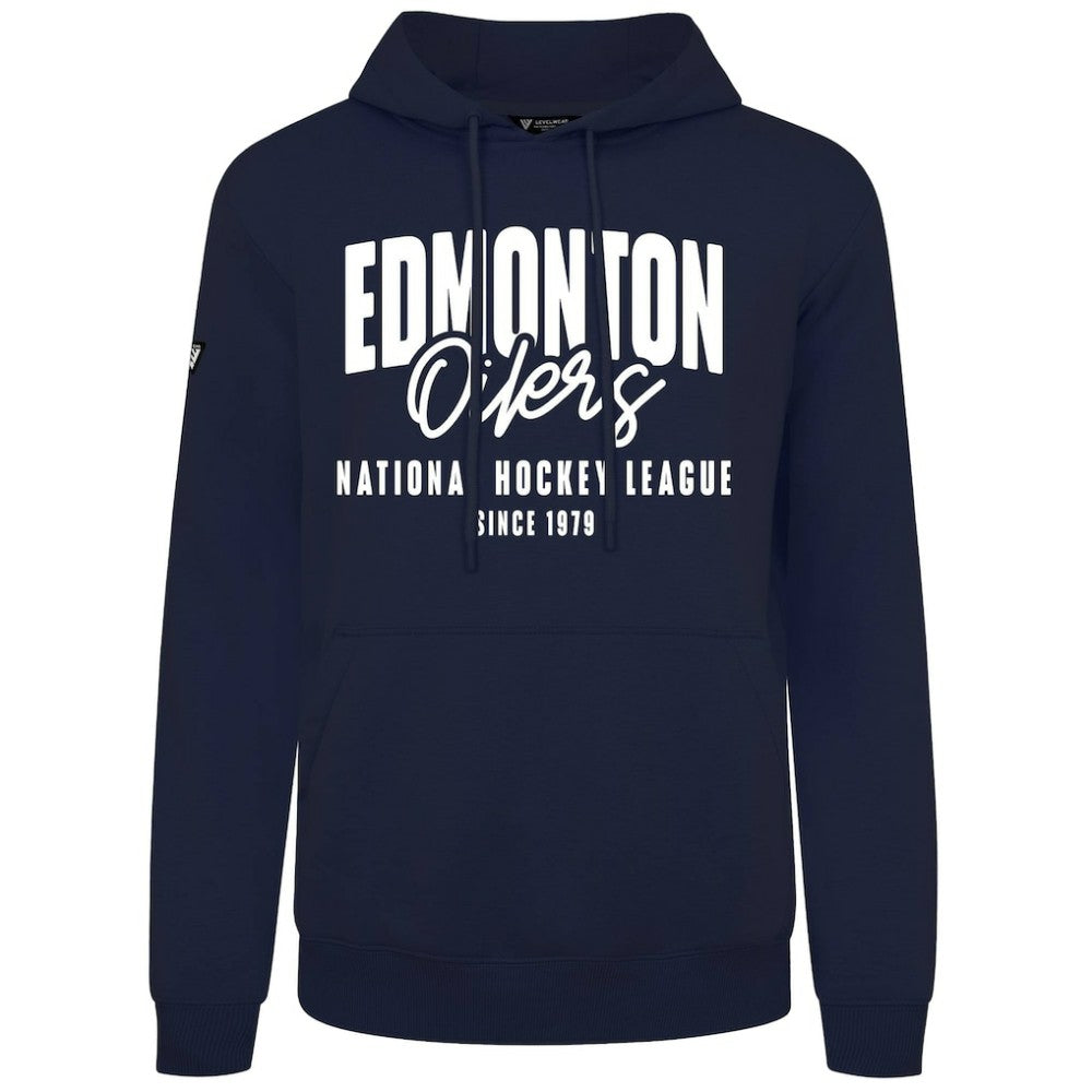 Edmonton Oilers - Levelwear Podium Response Pullover Hoodie Navy