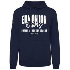 Edmonton Oilers - Levelwear Podium Response Pullover Hoodie Navy