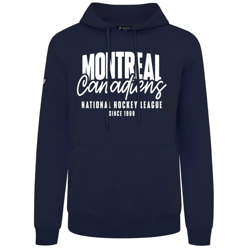Montreal Canadiens - Levelwear Podium Response Pullover Hoodie Navy
