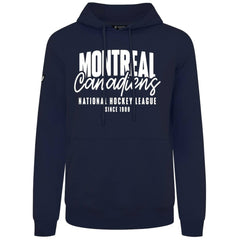 Montreal Canadiens - Levelwear Podium Response Pullover Hoodie Navy