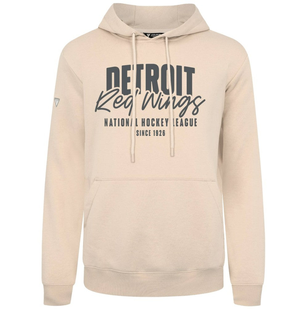 Detroit Red Wings - Levelwear Podium Response Pullover Hoodie Khaki