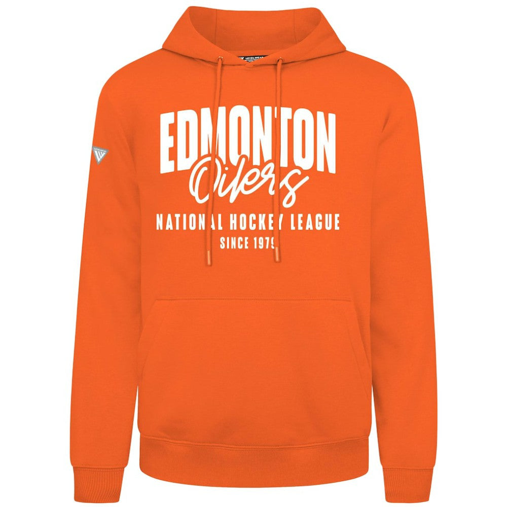 Edmonton Oilers - Levelwear Podium Response Pullover Hoodie Orange