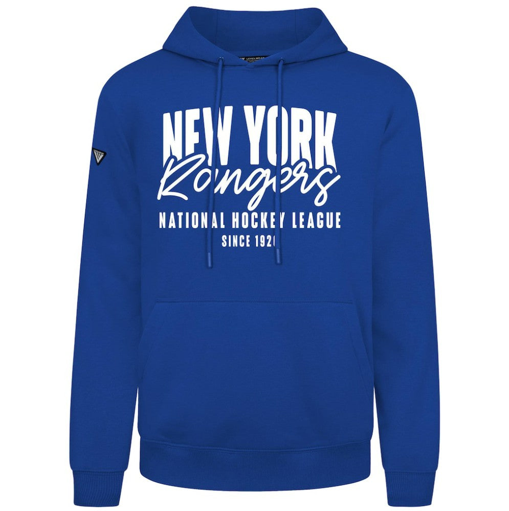 New York Rangers Levelwear Podium Response Pullover Hoodie Royal