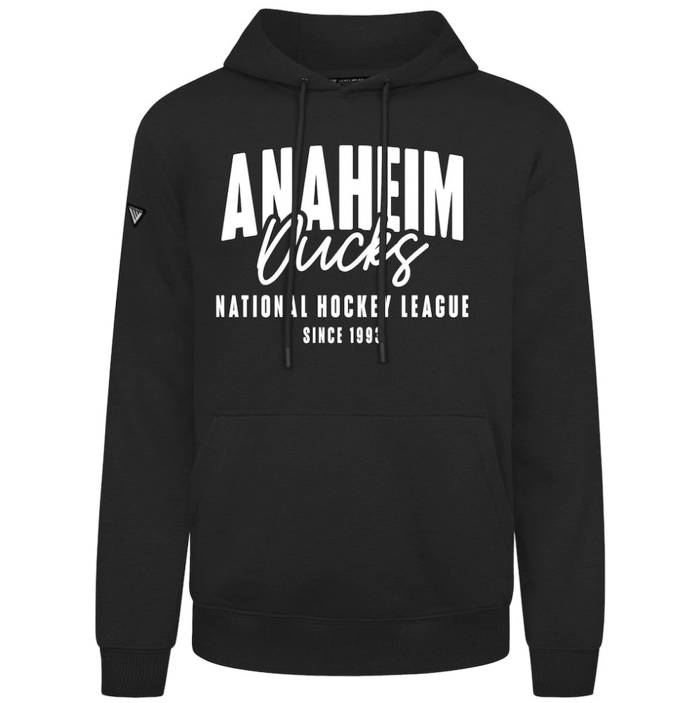 Anaheim Ducks - Levelwear Podium Response Pullover Hoodie Black