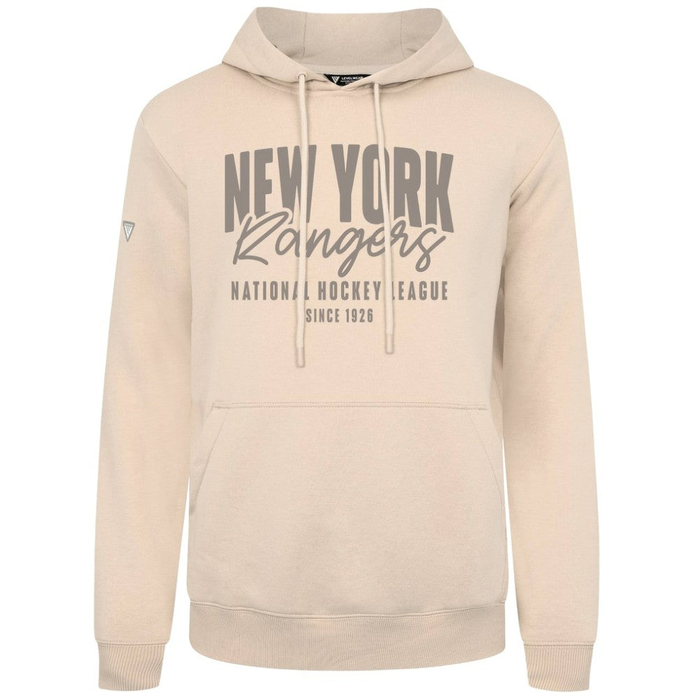 New York Rangers Levelwear Podium Response Pullover Hoodie Khaki