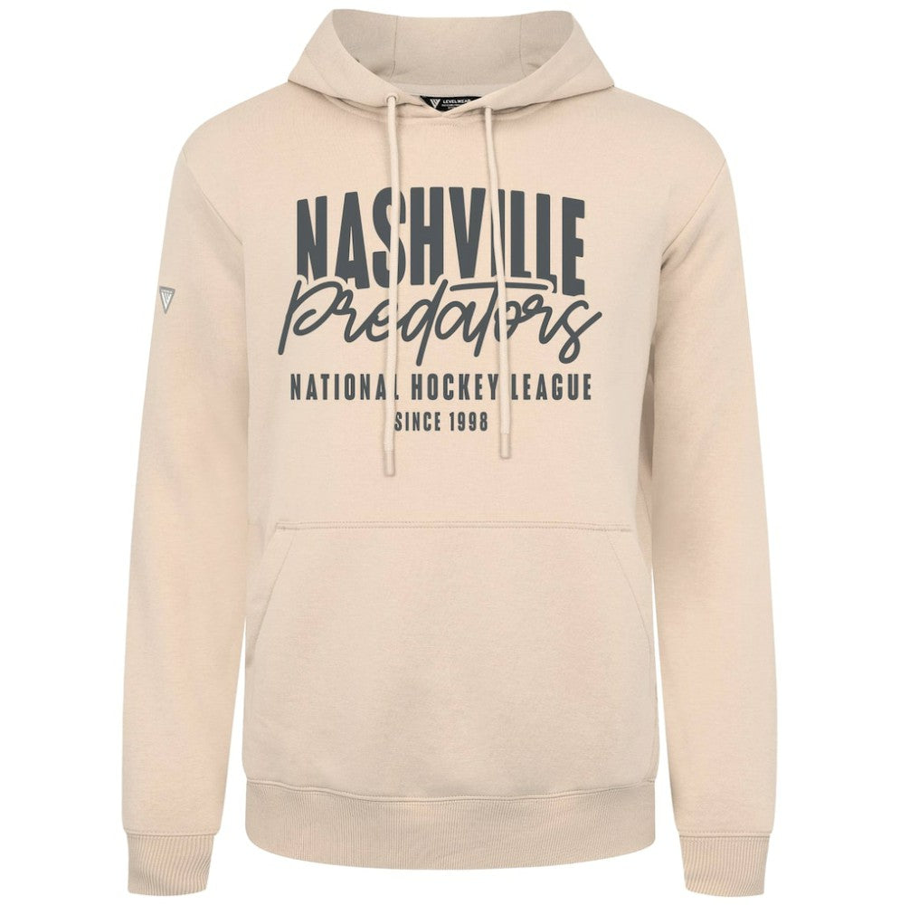 Nashville Predators - Levelwear Podium Response Pullover Hoodie Khaki