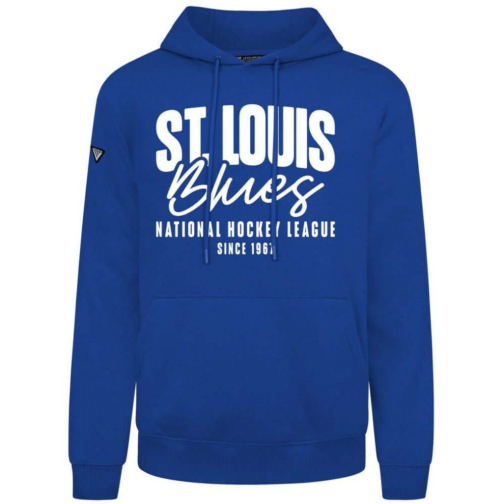 St. Louis Blues - Levelwear Podium Response Pullover Hoodie Royal