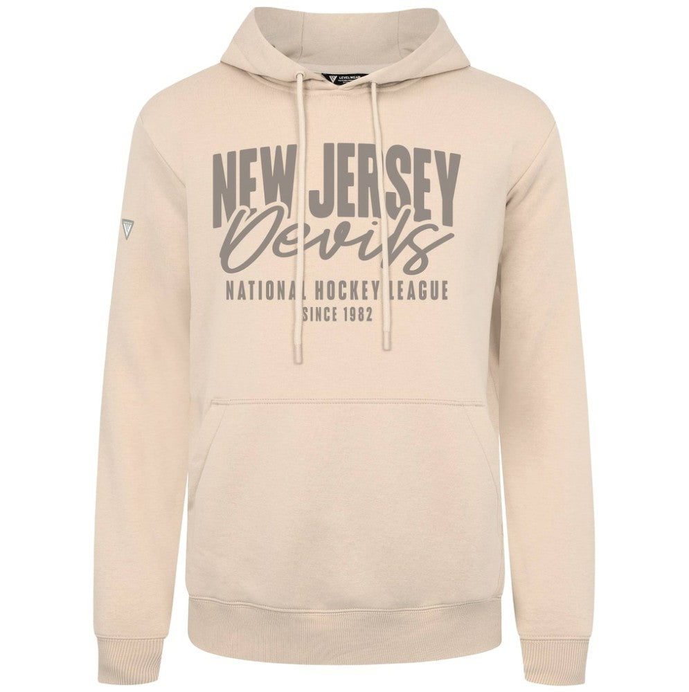 New Jersey Devils - Levelwear Podium Response Pullover Hoodie Khaki