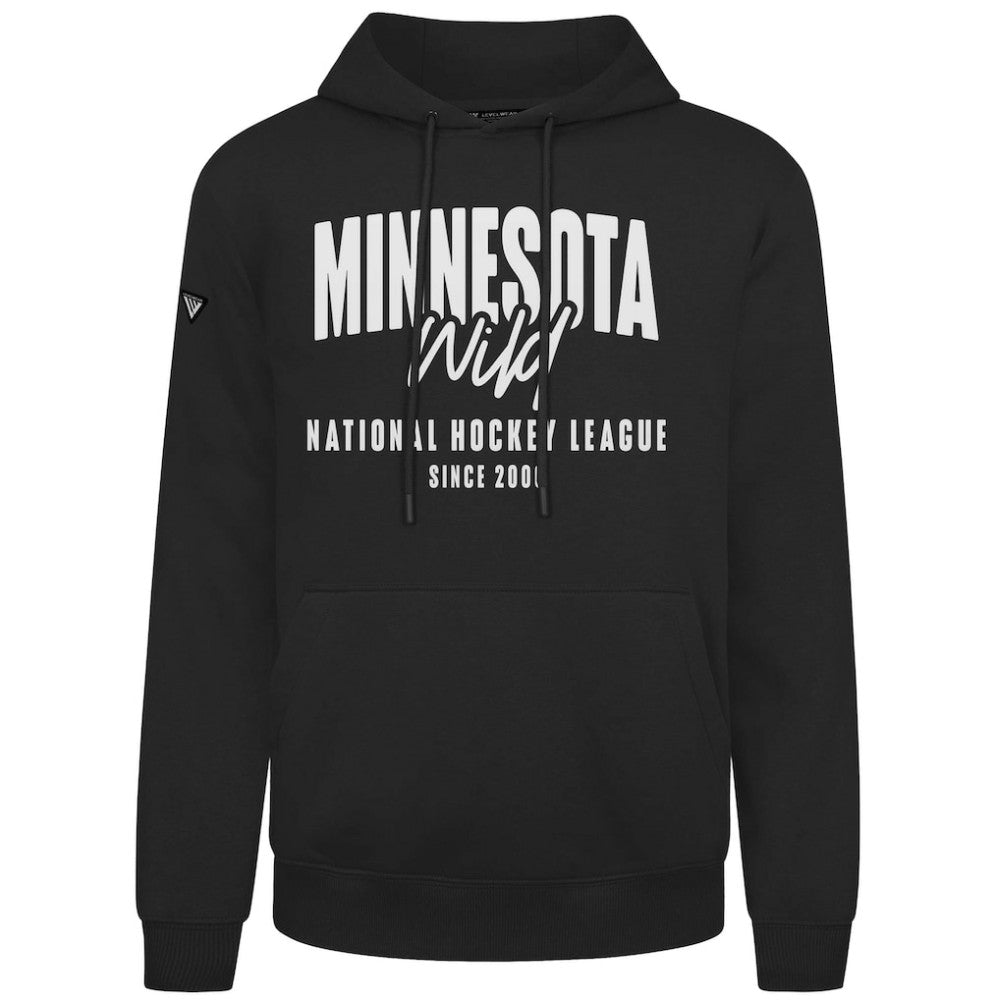Minnesota Wild - Levelwear Podium Response Pullover Hoodie Black
