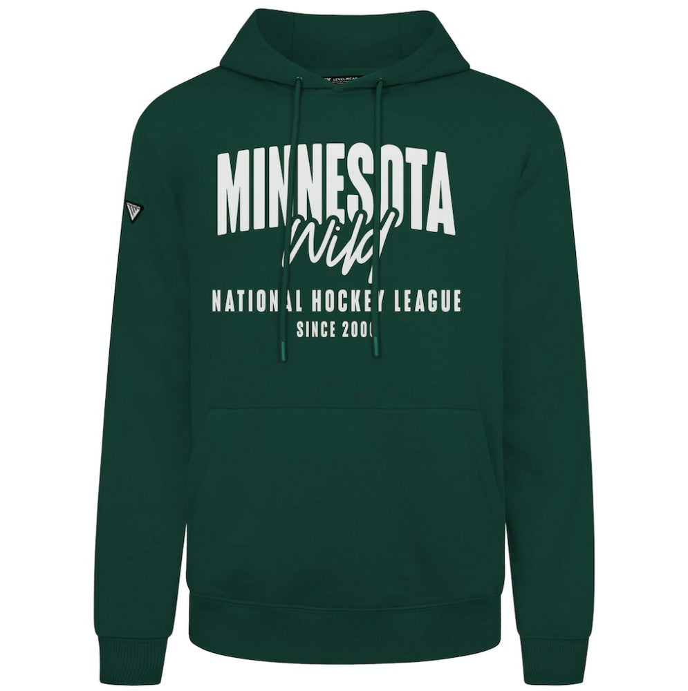 Minnesota Wild - Levelwear Podium Response Pullover Hoodie Green