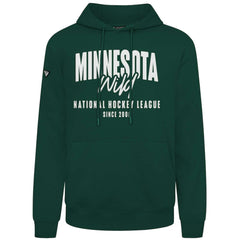 Minnesota Wild - Levelwear Podium Response Pullover Hoodie Green