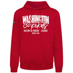 Washington Capitals Levelwear Podium Response Pullover Hoodie Red