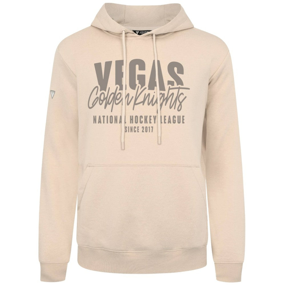 Vegas Golden Knights Levelwear Podium Response Pullover Hoodie Khaki
