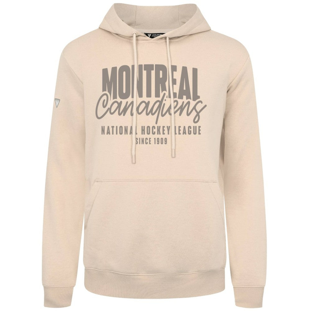 Montreal Canadiens - Levelwear Podium Response Pullover Hoodie Khaki