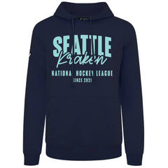 Seattle Kraken Levelwear Podium Response Pullover Hoodie Deep Sea Blue