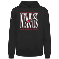 New Jersey Devils - Levelwear Podium Powerhouse Pullover Hoodie Black