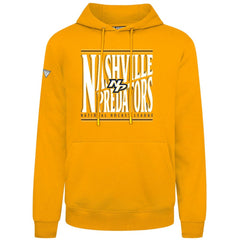Nashville Predators - Levelwear Podium Powerhouse Pullover Hoodie Gold