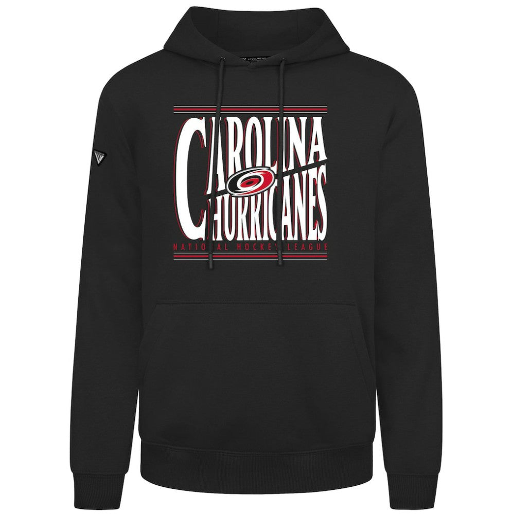 Carolina Hurricanes - Levelwear Podium Powerhouse Pullover Hoodie Black