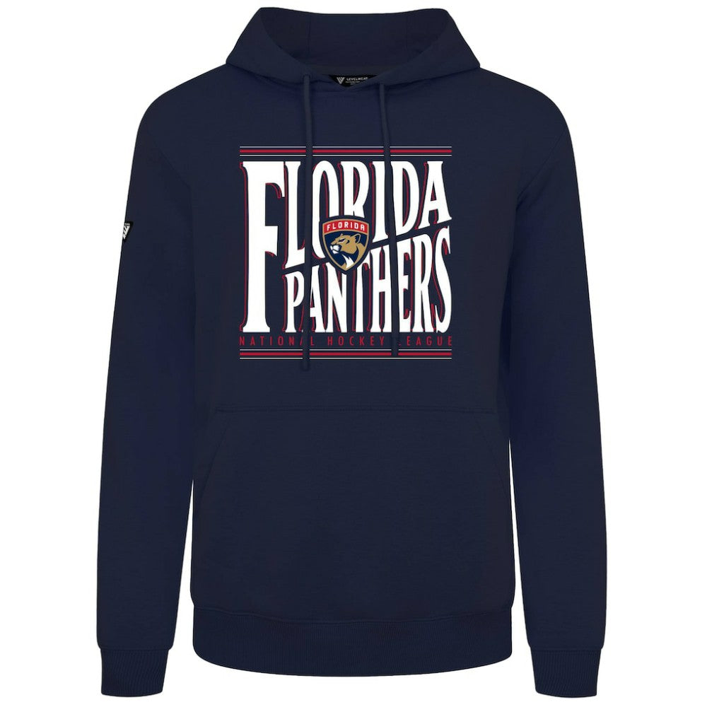 Florida Panthers - Levelwear Podium Powerhouse Pullover Hoodie Navy