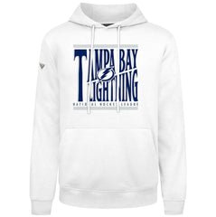 Tampa Bay Lightning - Levelwear Podium Powerhouse Pullover Hoodie White