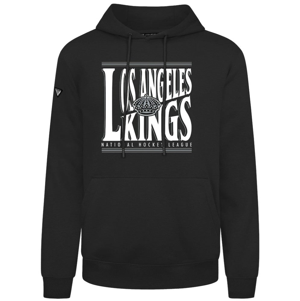Los Angeles Kings - Levelwear Podium Powerhouse Pullover Hoodie Black