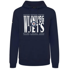 Winnipeg Jets - Levelwear Podium Powerhouse Pullover Hoodie Navy