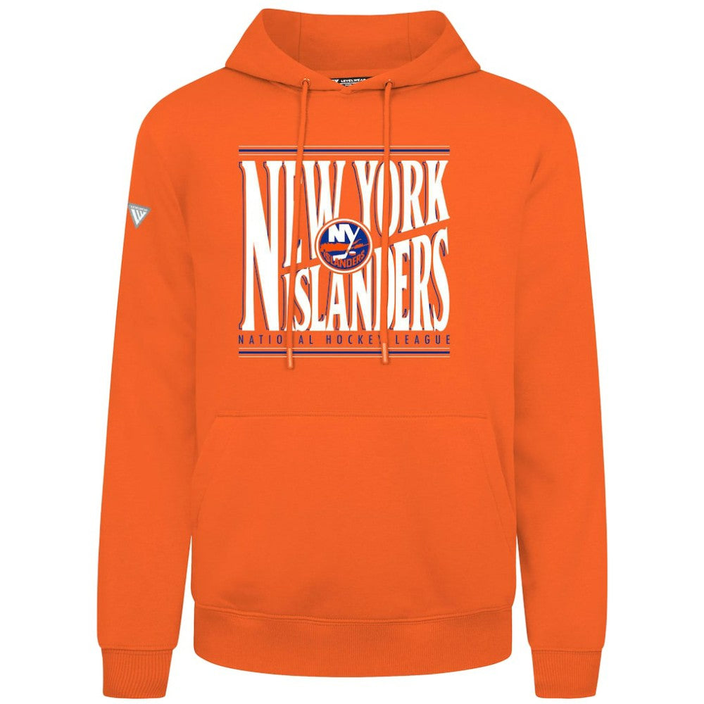 New York Islanders - Levelwear Podium Powerhouse Pullover Hoodie Orange