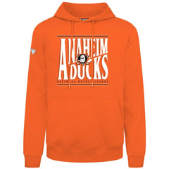 Anaheim Ducks - Levelwear Podium Powerhouse Pullover Hoodie Orange