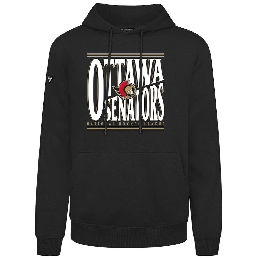 Ottawa Senators - Levelwear Podium Powerhouse Pullover Hoodie Black