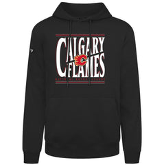 Calgary Flames - Levelwear Podium Powerhouse Pullover Hoodie Black